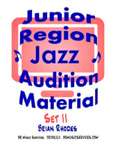 Arkansas Junior All Region Jazz Tryout Materials Set II Jazz Ensemble sheet music cover